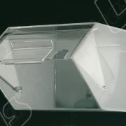 Espositore porta caramelle in metacrilato