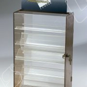 Mobiletto espositore in metacrilato colorato