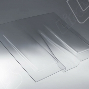 Copri motore in policarbonato con trattamento antigraffio