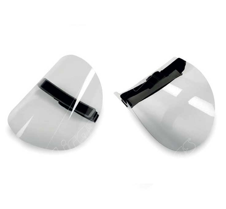 visiera anti contagio schermo fisso